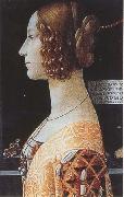 Domenico Ghirlandaio,Portrait of Giovanna Tornabuoni